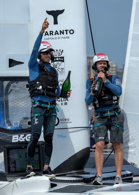 Italy Sail Grand Prix: Japan SailGP Team con Checco Bruni a bordo vince a Taranto davanti a Spagna e USA