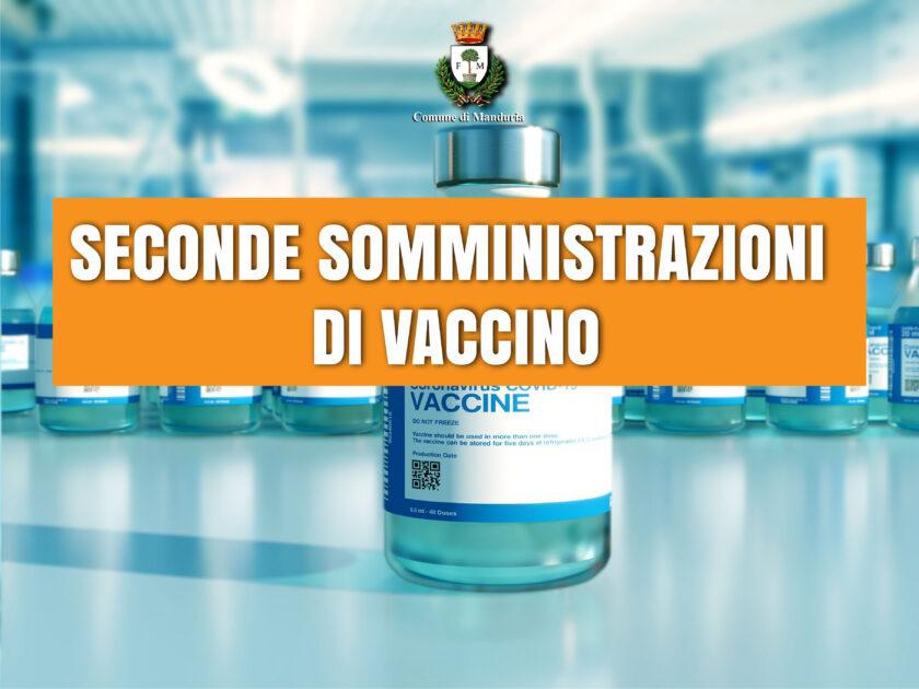 Manduria – Seconde dosi del vaccino Astrazeneca.