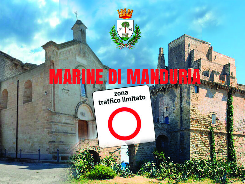 Manduria ZTL: da sabato 24 Luglio sarà istituita nelle marine