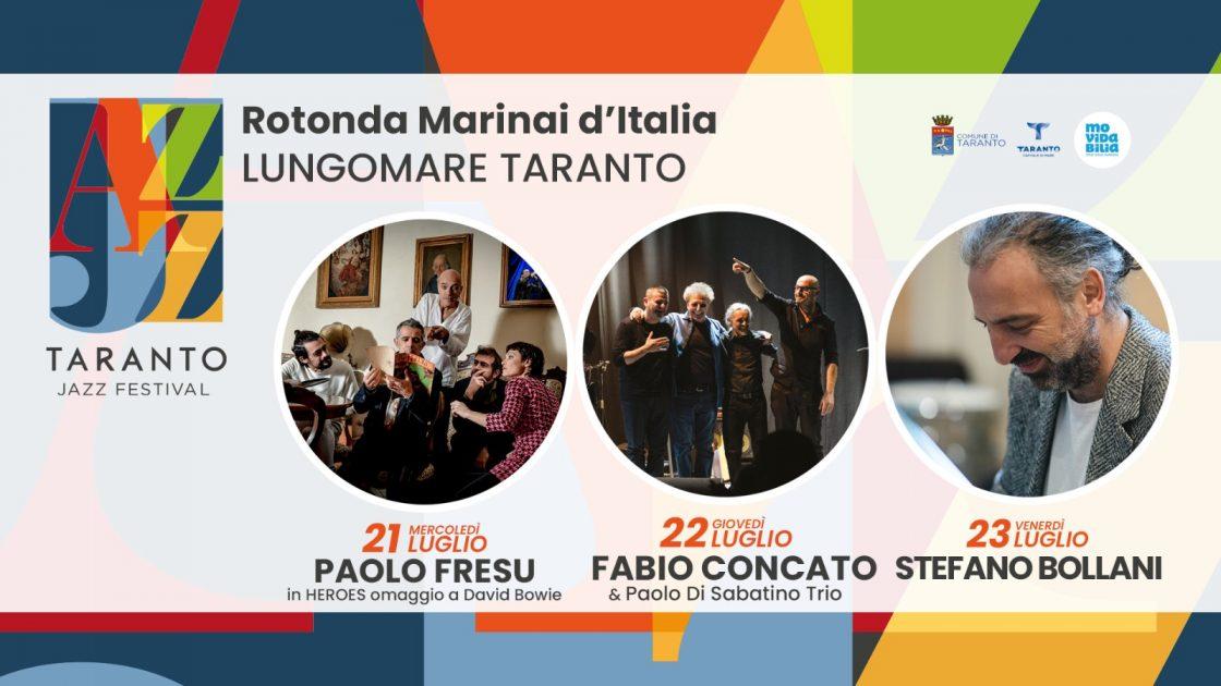 Fresu, Concato e Bollani per l’edizione 2021 del Taranto Jazz Festival
