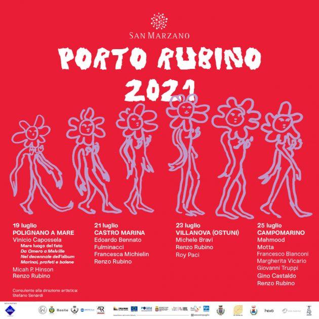 Porto Rubino 2021, serata finale a Campomarino di Maruggio il 25 luglio