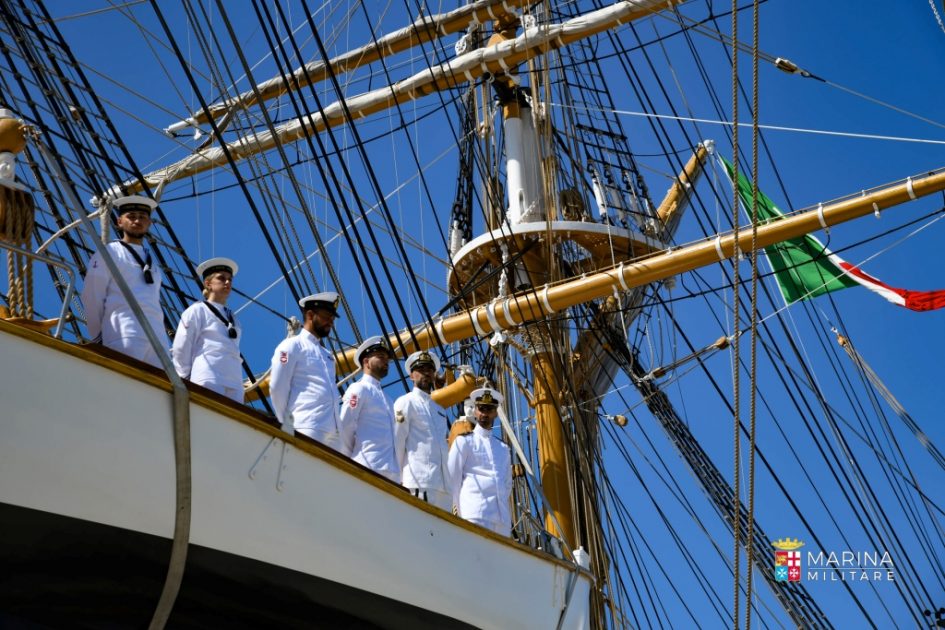 Marina Militare: nave Vespucci riprende il mare per la Campagna d’Istruzione 2021