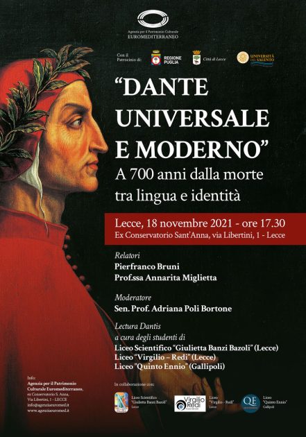 Dante universale e moderno. A 700 anni dalla morte tra lingua e identità