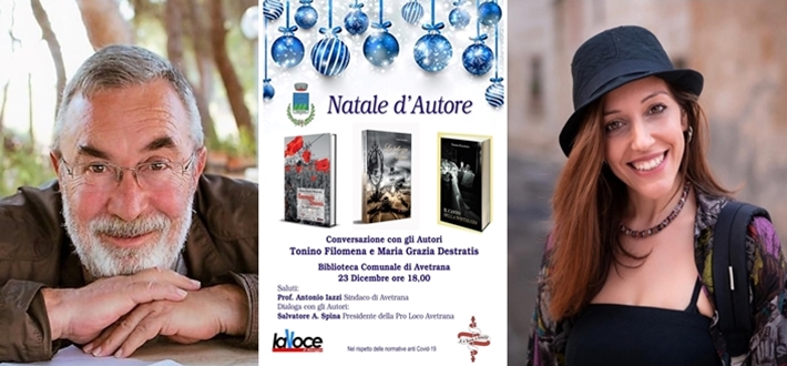 “Natale ad Avetrana” con gli autori Tonino Filomena e Maria Grazia Destratis