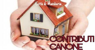 MANDURIA – Contributo Canone di locazione