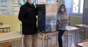 MARUGGIO, ritorno a scuola in sicurezza. Arrivano nelle sedi scolastiche 25 purificatori d'aria