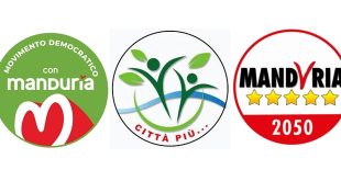 MANDURIA - Depuratore e trincee drenanti, la posizione dei tre gruppi consiliari di maggioranza