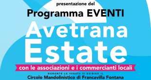 "Avetrana Estate", domani 29 giugno presentazione del cartellone estivo