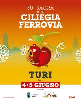La ciliegia Ferrovia protagonista delle Città di Turi e Conversano (Ba) per due appuntamenti di giugno 2022