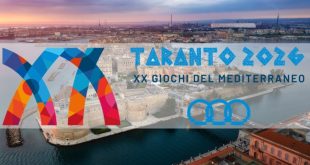 Taranto 2026 XX Giochi del Mediterraneo, Avetrana e Torricella ospiteranno gare e allenamenti