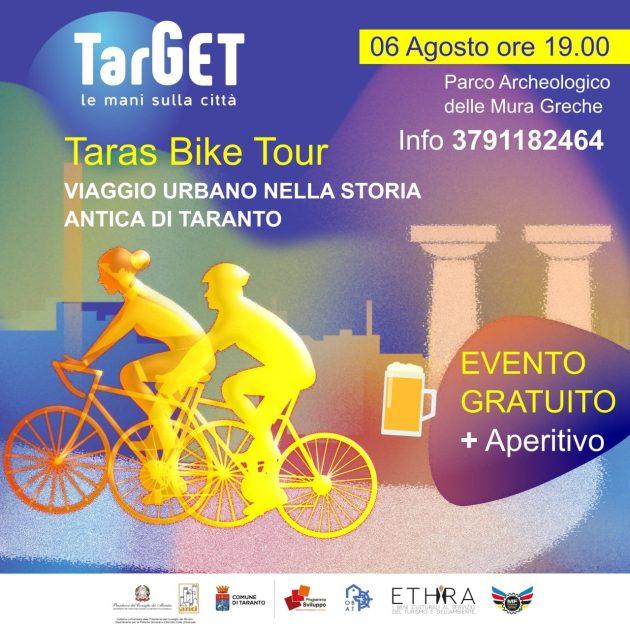 TARAS BIKE TOUR E PROGETTO TARGET. VIAGGIO URBANO NELLA STORIA ANTICA DI TARANTO