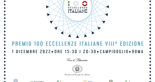 100 ECCELLENZE ITALIANE VIIIª EDIZIONE - 1 DICEMBRE 2022