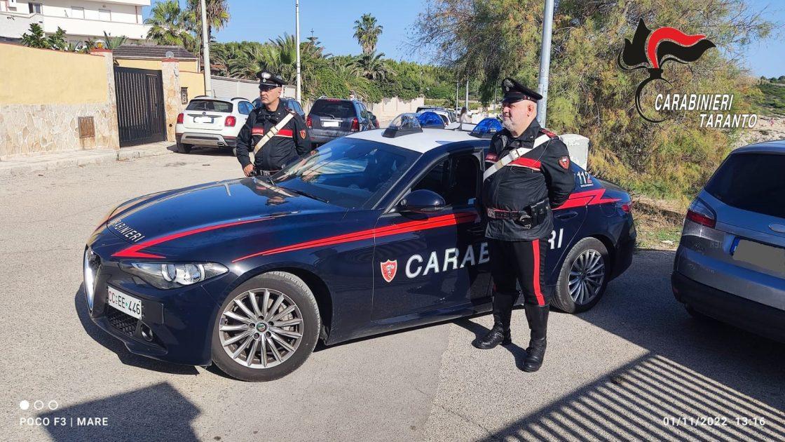 Taranto: 4 arresti in poche ore dai Carabinieri per Spaccio Sostanze Stupefacenti