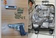 La Polizia di Stato sequestra un trolley con 27 chilogrammi di droga ed una pistola clandestina, due arresti