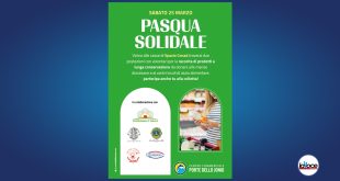 25 marzo, Raccolta alimentare "Pasqua Solidale"