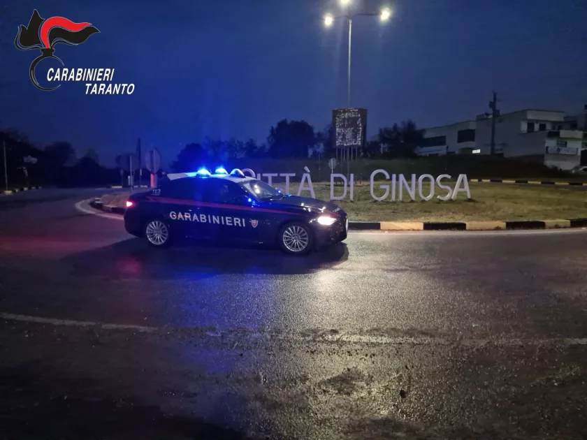 Ginosa: Arrestato 26enne per Maltrattamenti e Lesioni Ginosa: Arrestato 26enne per Maltrattamenti e Lesioni